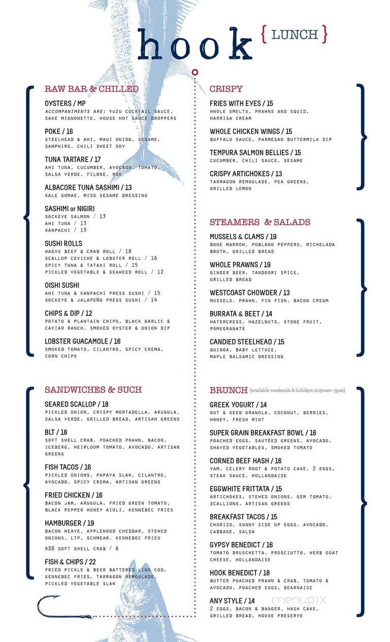 Hook Seabar - Vancouver, BC menu_pic