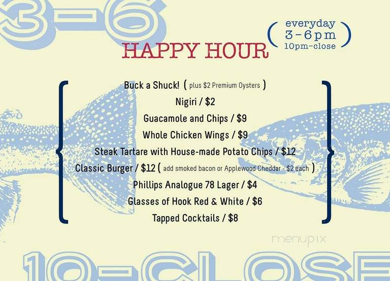 Hook Seabar - Vancouver, BC menu_pic