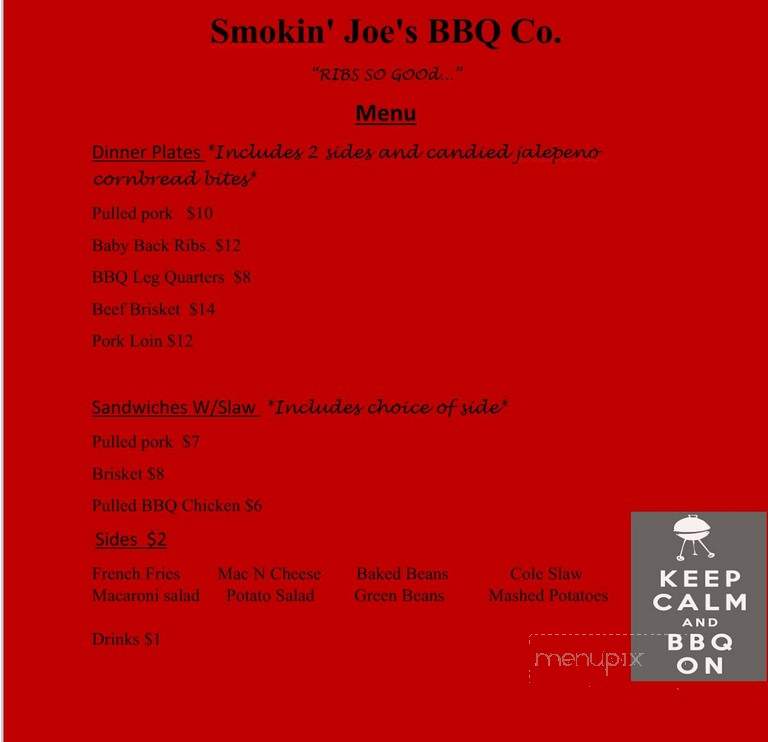 Smokin' Joe's BBQ - London, ON