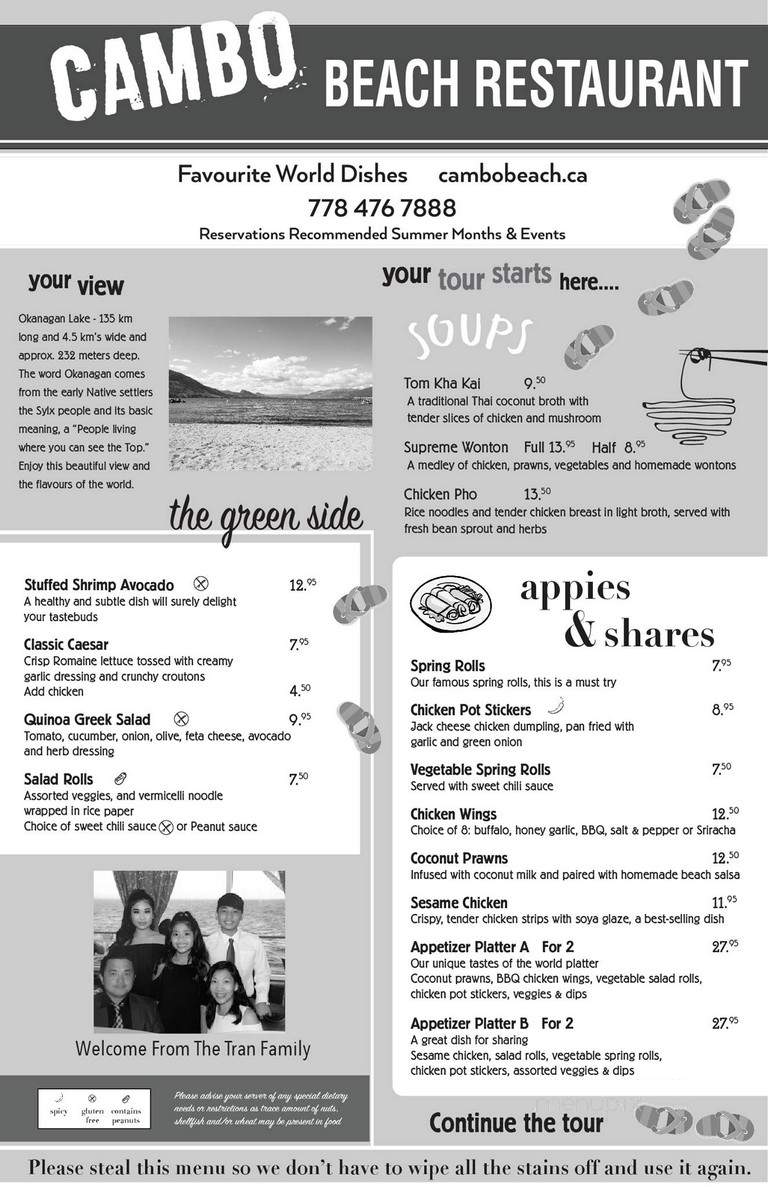 Cambo Beach Restaurant - Penticton, BC