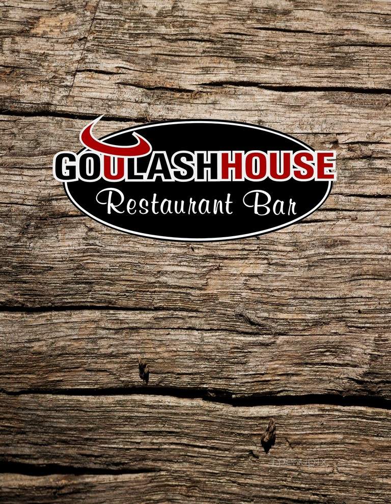 The Goulash House - Newmarket, ON menu_pic