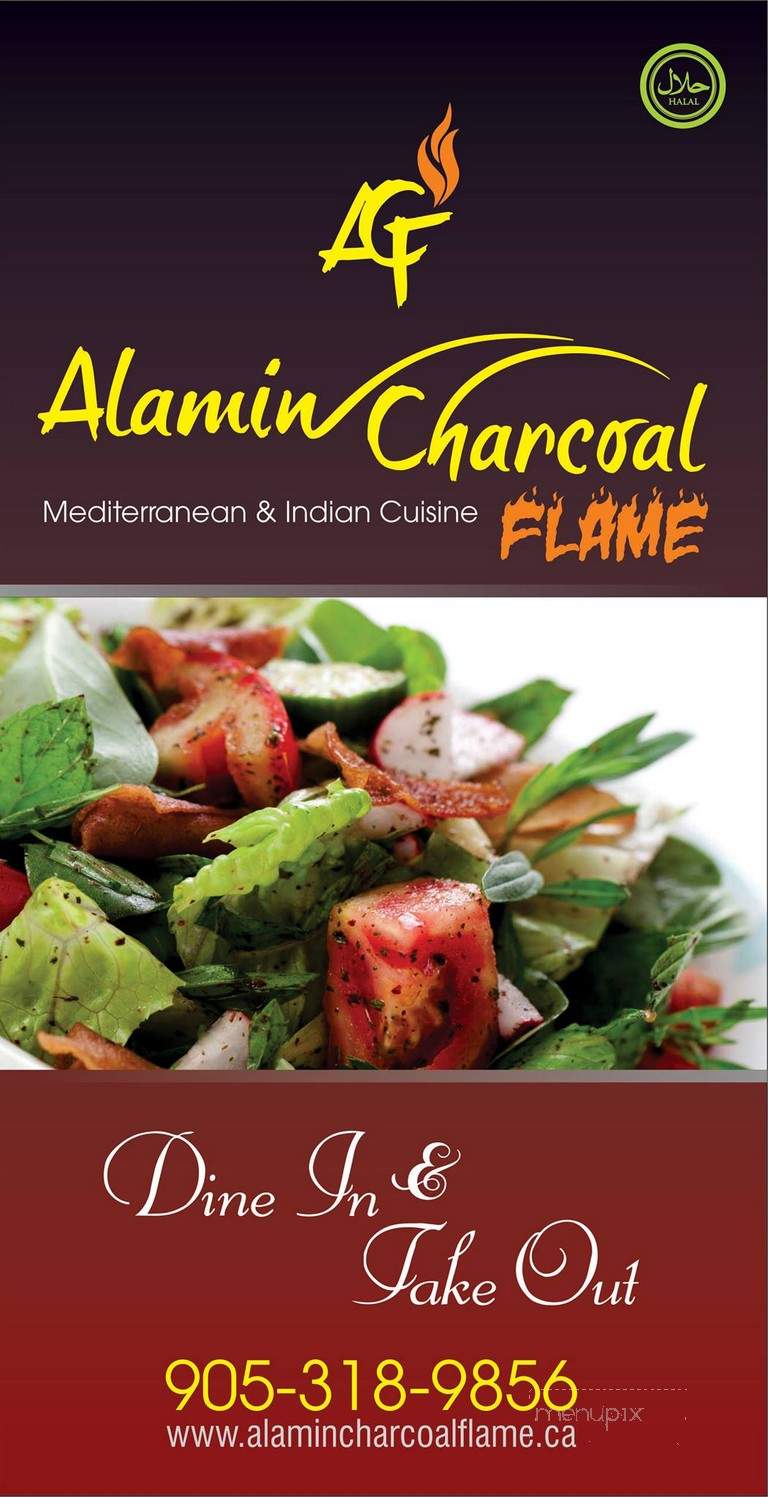 Alamin Charcoal Flame - Hamilton, ON menu_pic