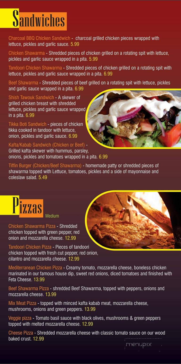 Alamin Charcoal Flame - Hamilton, ON menu_pic