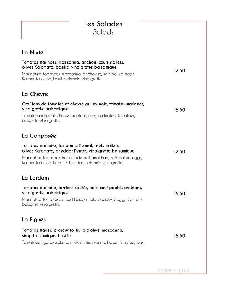 Sesame - Quebec City, QC menu_pic