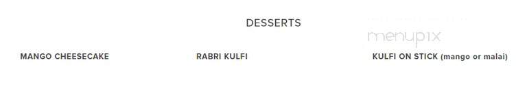 Colaba Junction - Toronto, ON menu_pic