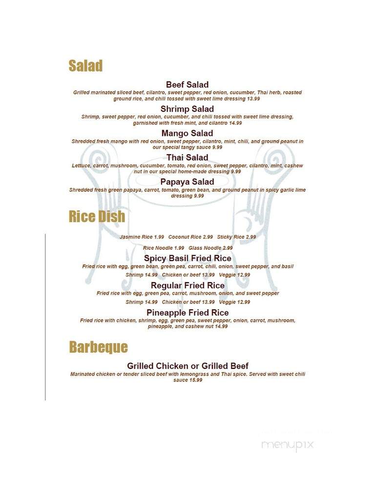 Thai Tamarind - Ancaster, ON menu_pic