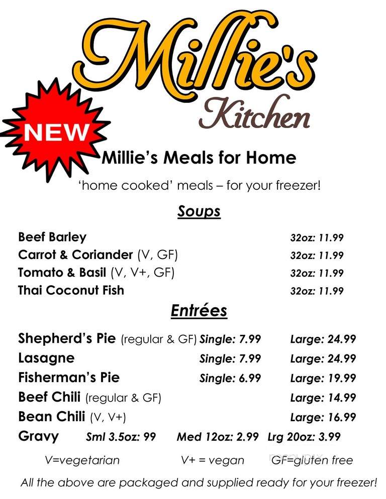 Millie's Kitchen - Lumby, BC