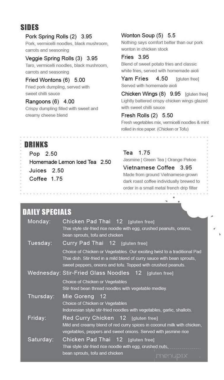 Banh Shop - Mississauga, ON menu_pic