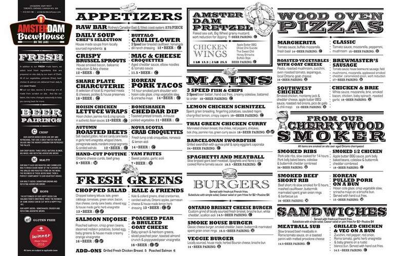 Amsterdam BrewHouse - Toronto, ON
