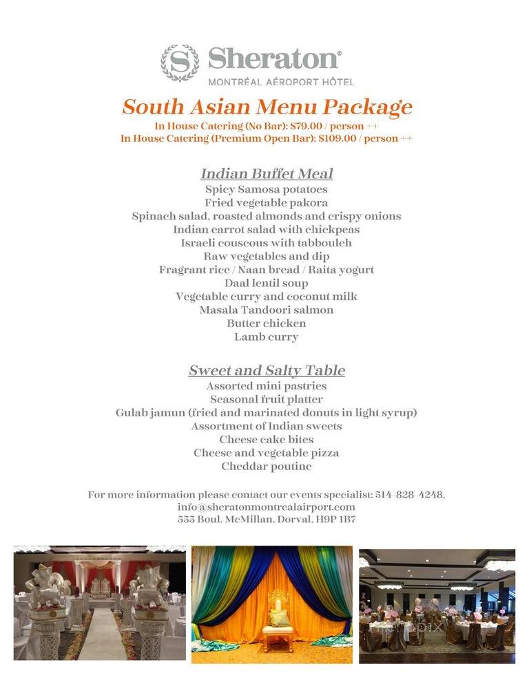 Eclipse Restaurant - Dorval, QC menu_pic