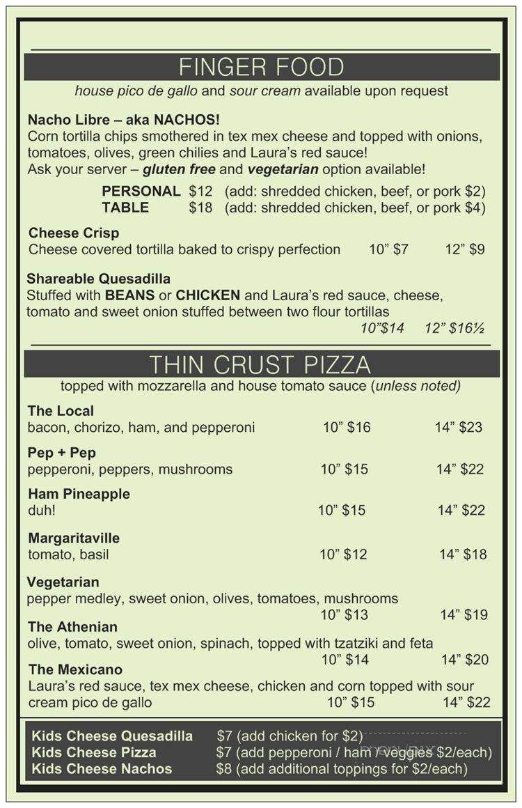 LIVINIT plus - Princeton, BC menu_pic