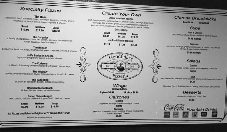 Goodfella's Pizzeria - Courtice, ON