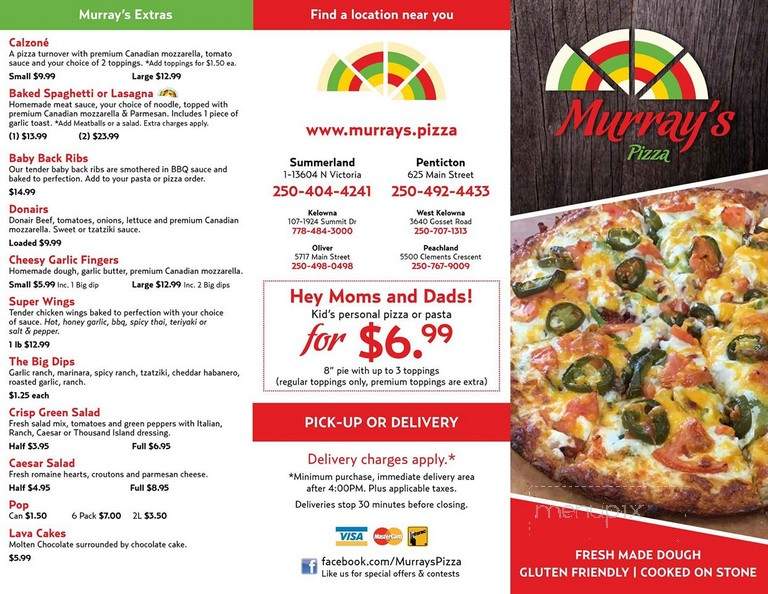 Murray's Pizza - Summerland, BC