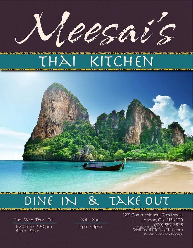Meesai's Thai Kitchen - London, ON