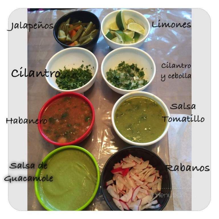 Calle Mexico - Edmonton, AB menu_pic