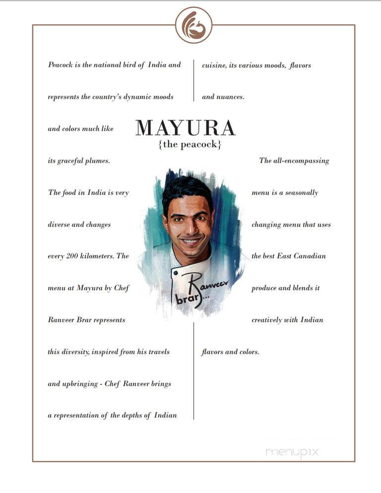 Mayura - Brampton, ON menu_pic
