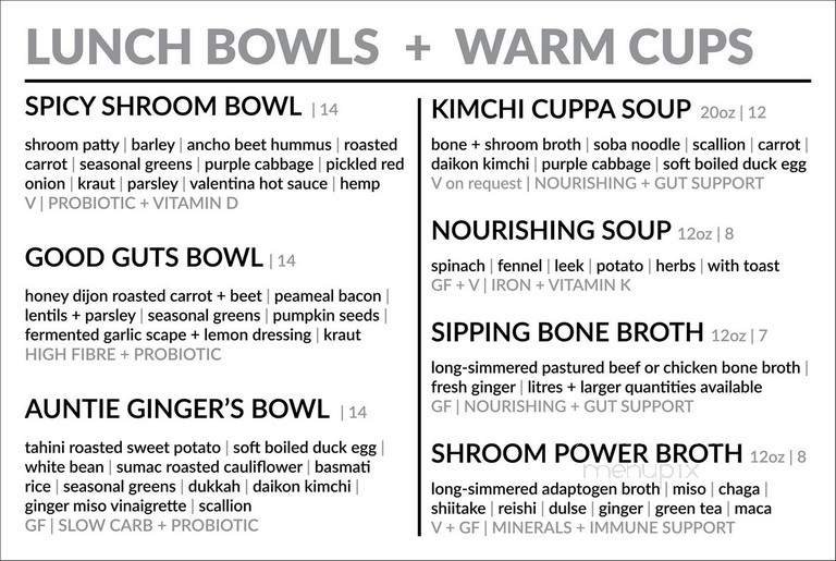 Rebel Remedy Health Bar - London, ON menu_pic