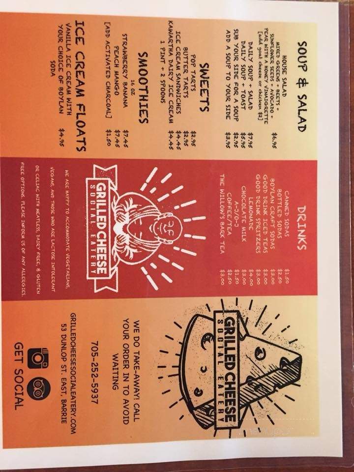 Grilled Cheese Social Eatery - Barrie, ON