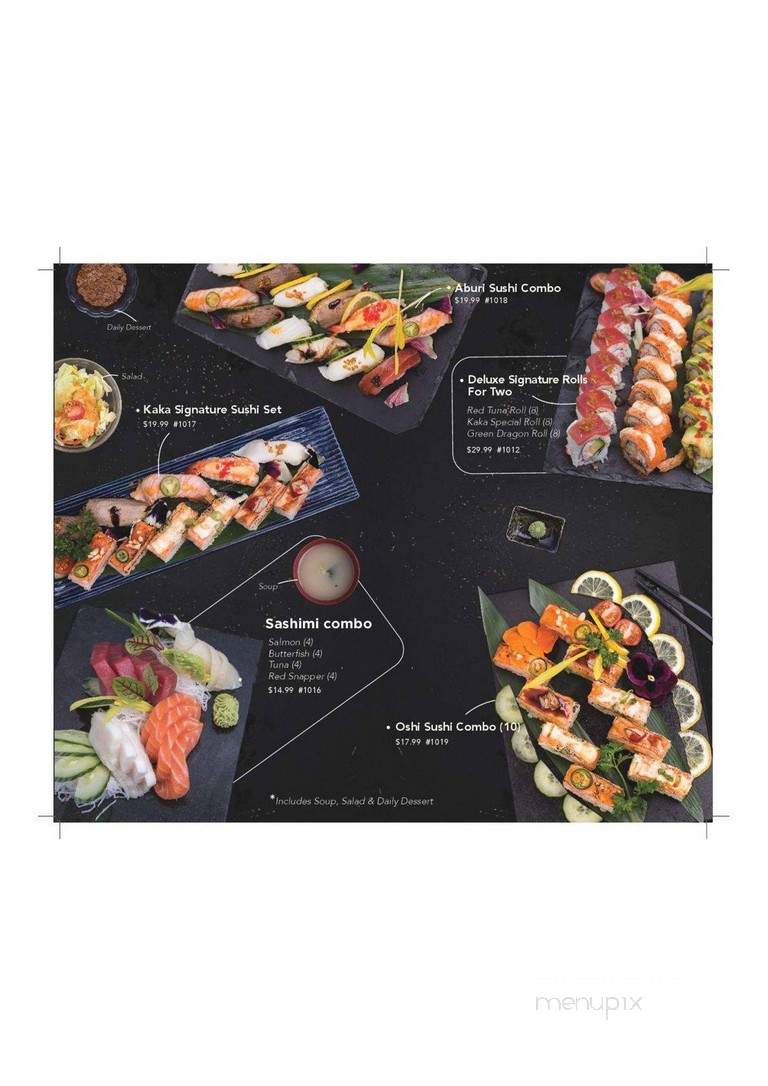 Kaka All You Can Eat - Markham, ON menu_pic