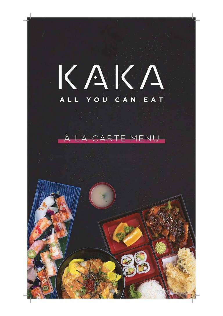 Kaka All You Can Eat - Markham, ON menu_pic
