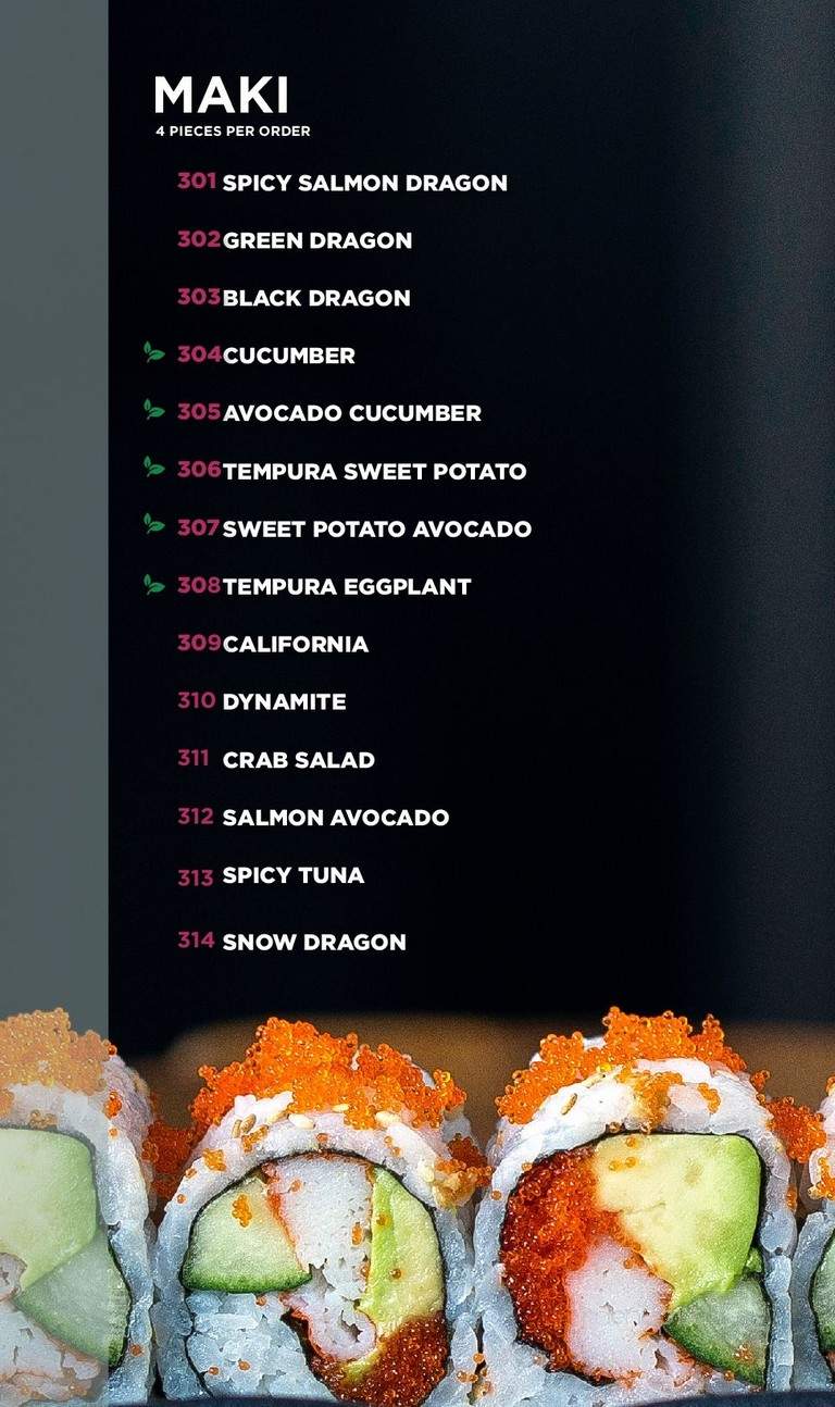Kaka All You Can Eat - Markham, ON menu_pic