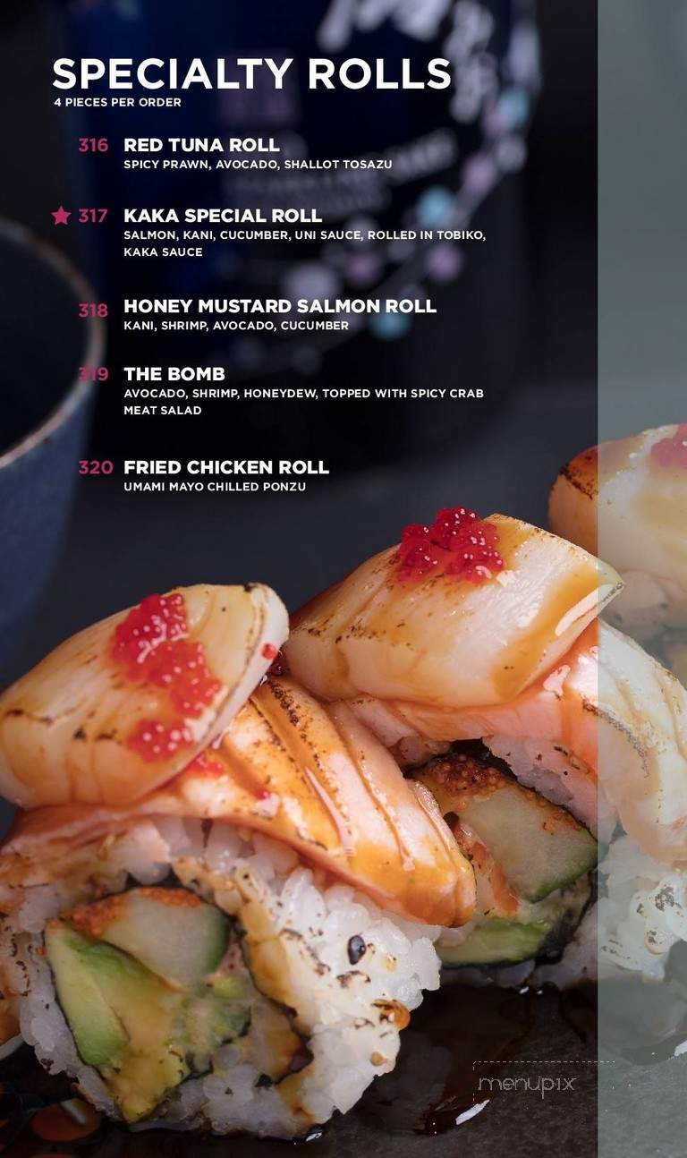 Kaka All You Can Eat - Markham, ON menu_pic
