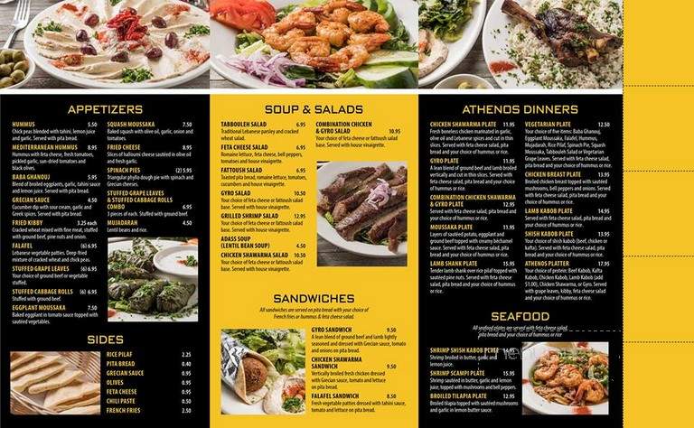Athenos Greek And Lebanese Restaurant - Madison, MS