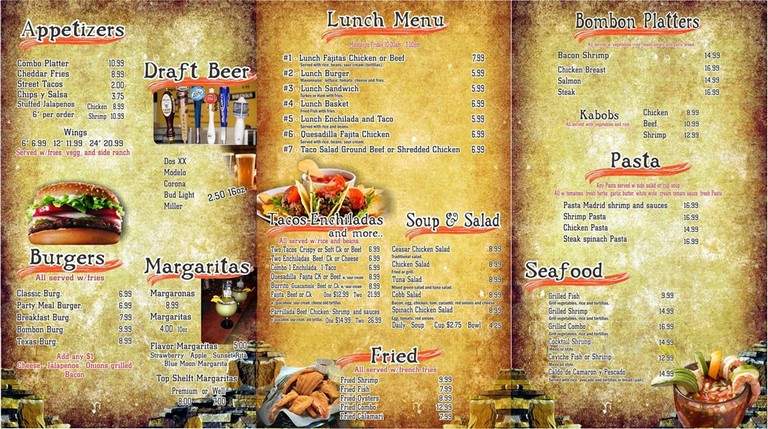 Bombon Mexican Restaurant Bar & Lounge - Sarasota, FL