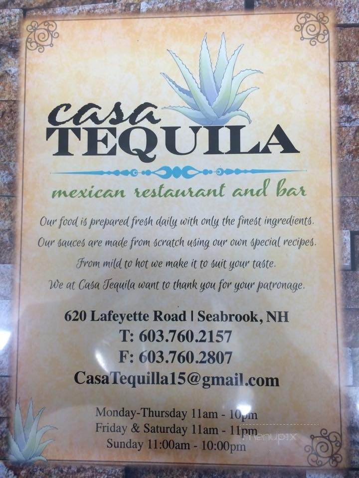 Casa Tequila - Seabrook, NH