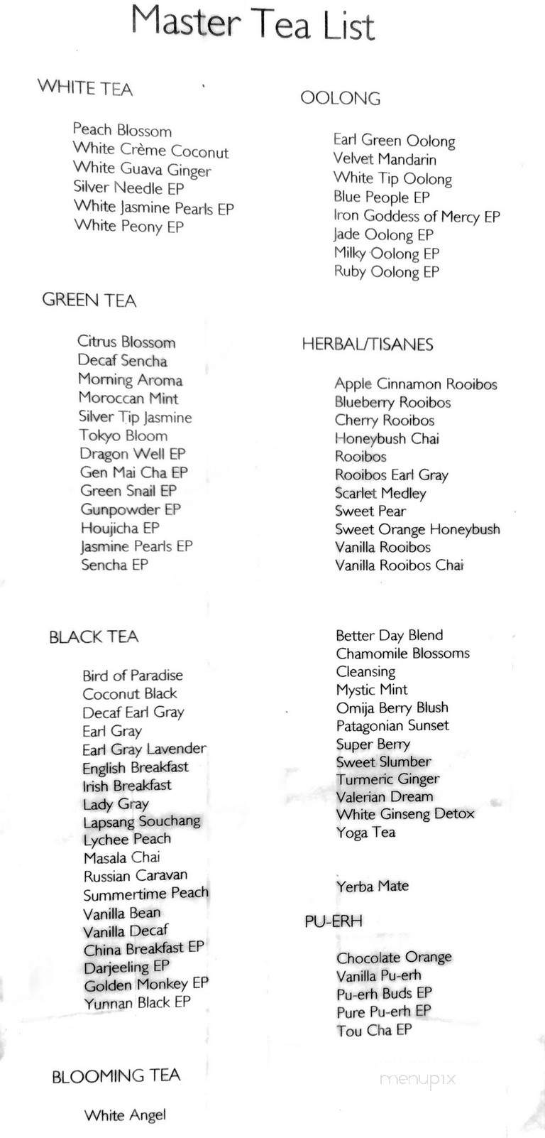 Gaiwan Tea House - Coeur d'Alene, ID menu_pic