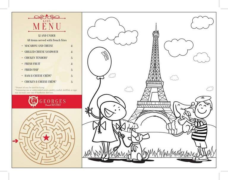 Georges French Bistro - Wichita, KS menu_pic