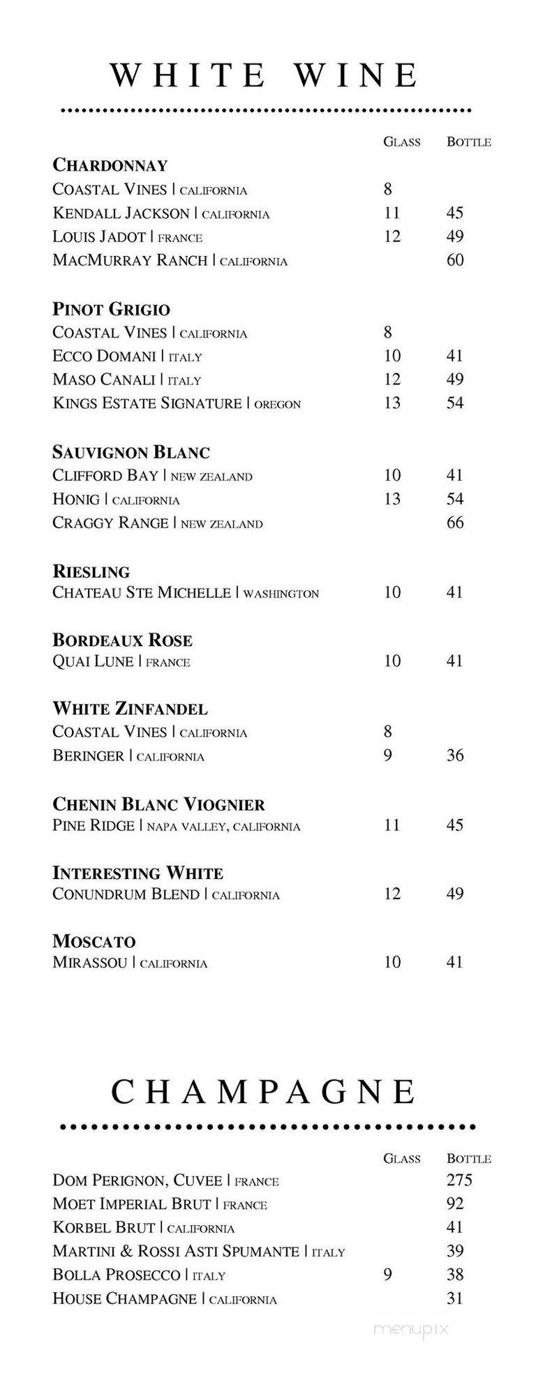 Level 11 - Saint Pete Beach, FL menu_pic