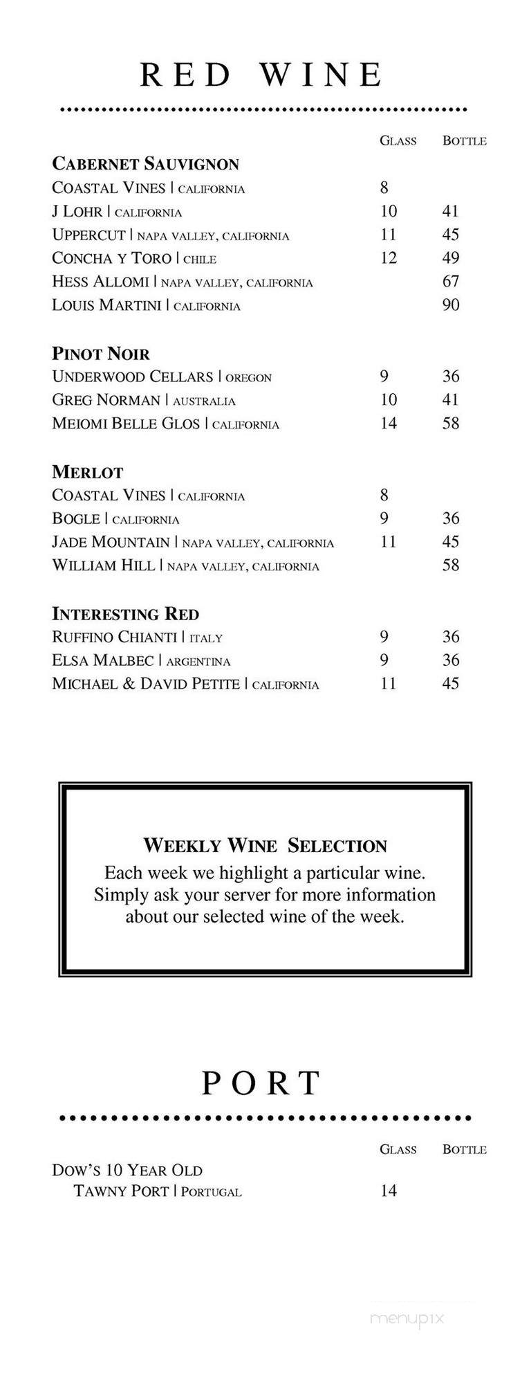 Level 11 - Saint Pete Beach, FL menu_pic