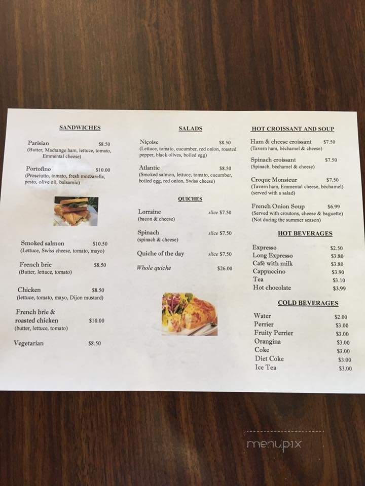 Paris Chic French Pastry - Palm Beach Gardens, FL menu_pic