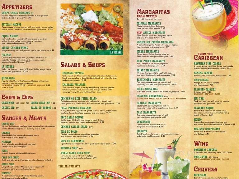 Patron Azteca - Magnolia, TX menu_pic