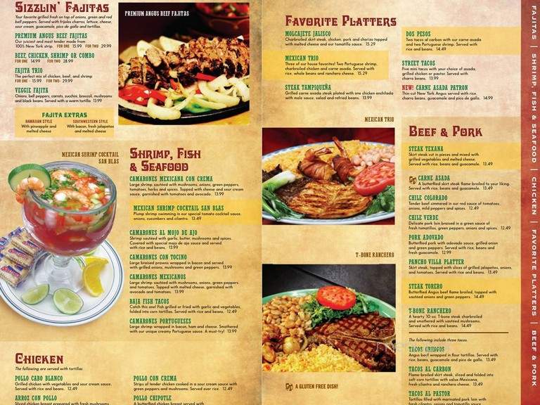 Patron Azteca - Magnolia, TX menu_pic