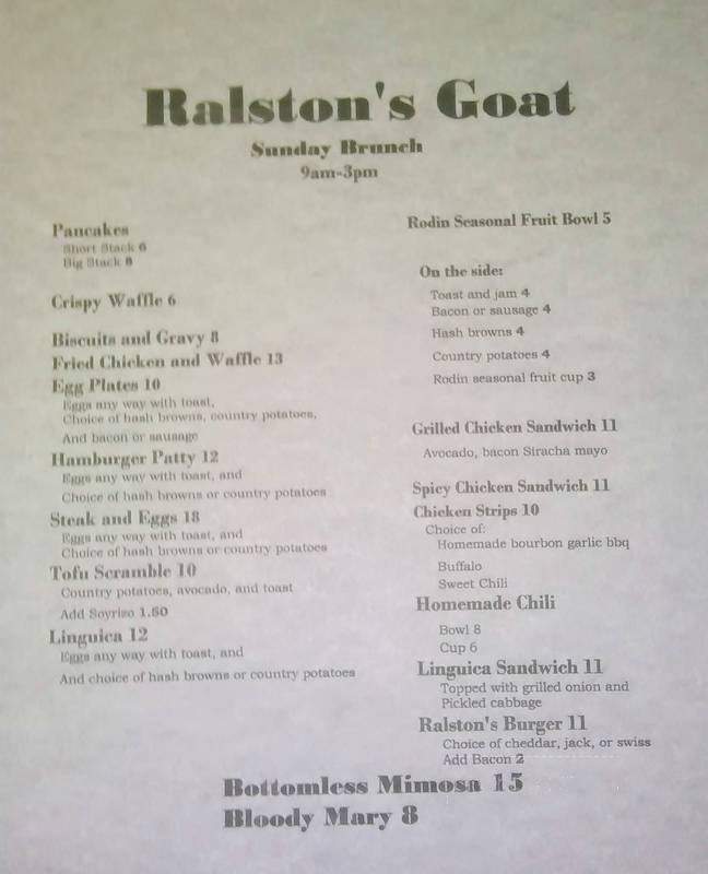 Ralston's Goat - Modesto, CA