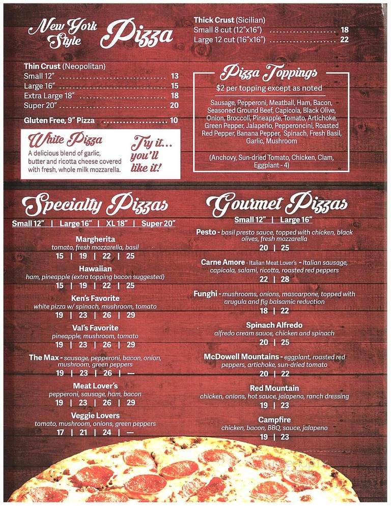 The Hills Pizza & Desserts - Fountain Hills, AZ