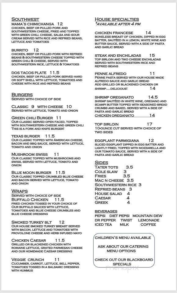 Blue Apron - Sarasota, FL menu_pic