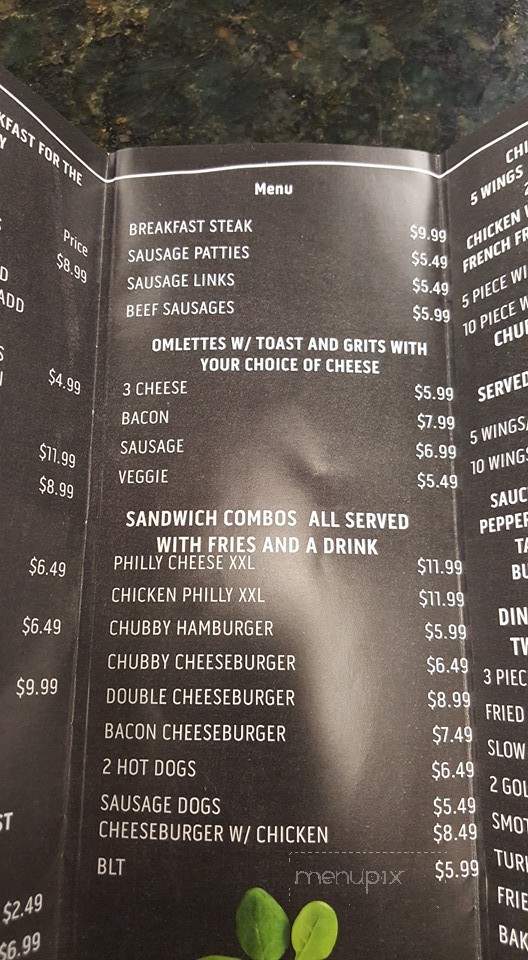 Chubby Boys - Jacksonville, FL menu_pic