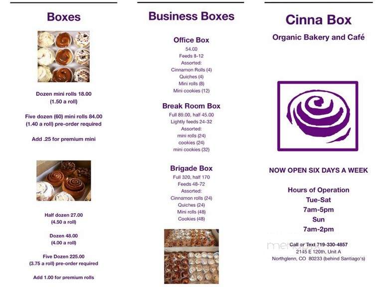 Cinna Box - Northglenn, CO