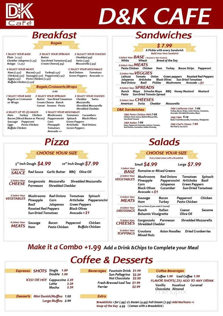 D&K Cafe - Temecula, CA menu_pic