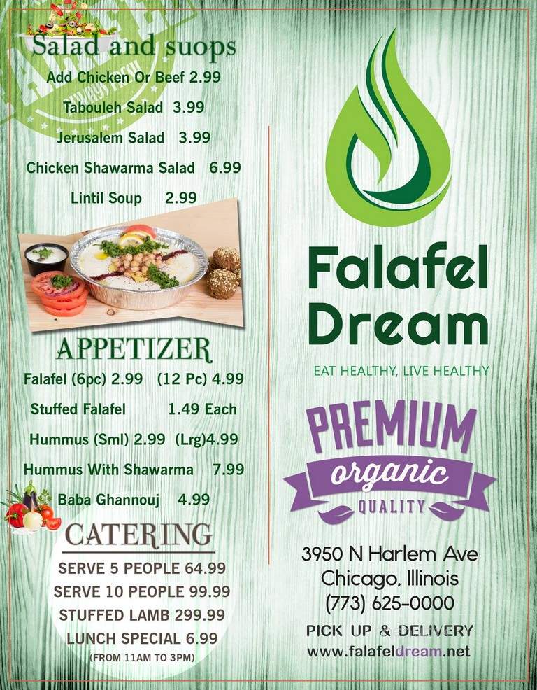 Falafel Dream - Chicago, IL