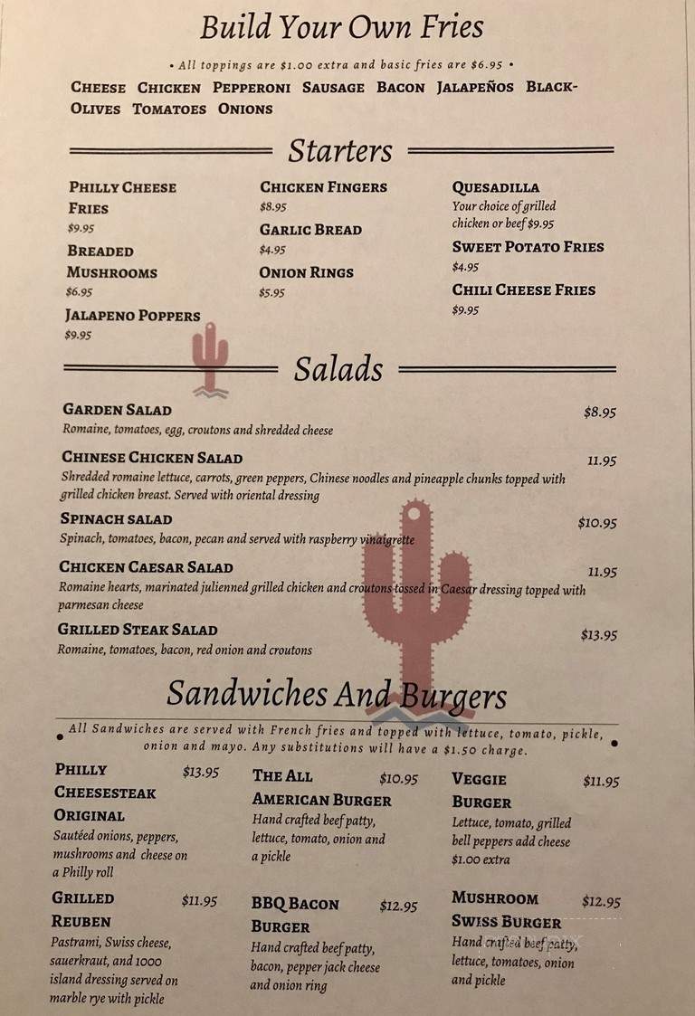 Gadi's Restaurant & Bar - Yucca Valley, CA menu_pic