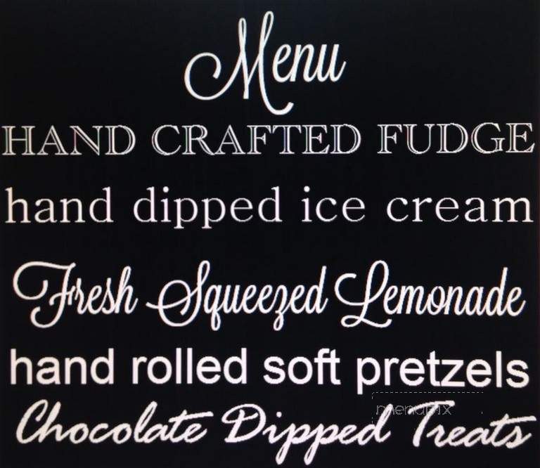 Gulf Coast Fudge - North Fort Myers, FL menu_pic