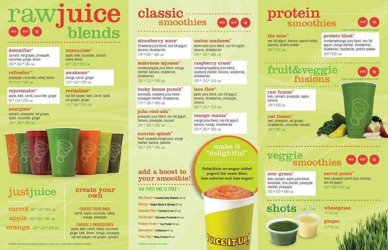 Juice It Up! - Valencia, CA menu_pic