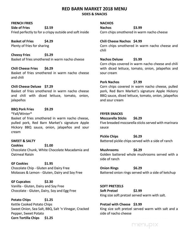 Red Barn Market - Lowell, MI menu_pic