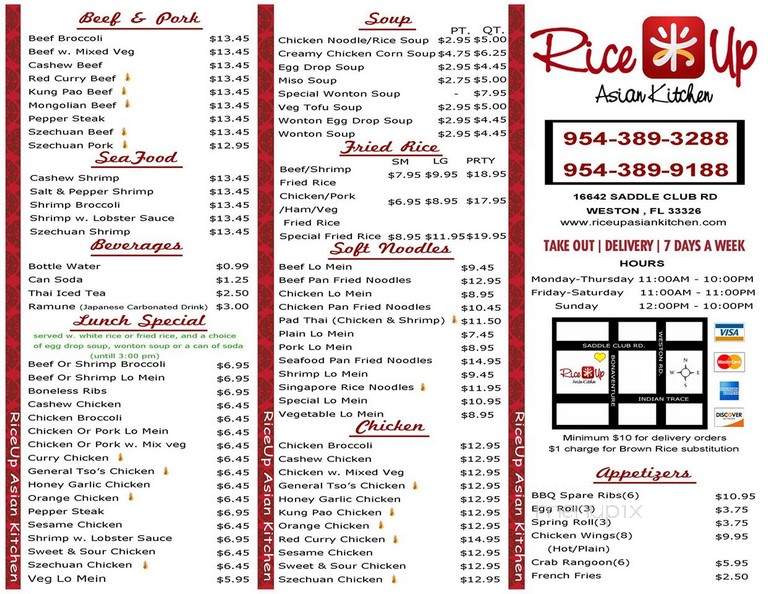 RiceUp Asian Kitchen - Weston, FL