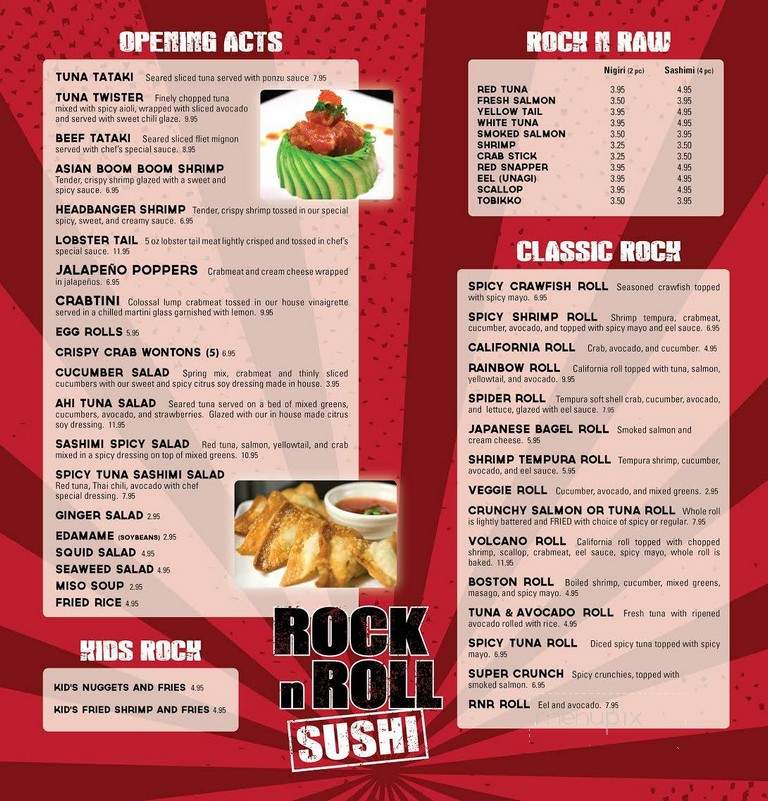 Rock N Roll Sushi - Auburn, AL menu_pic
