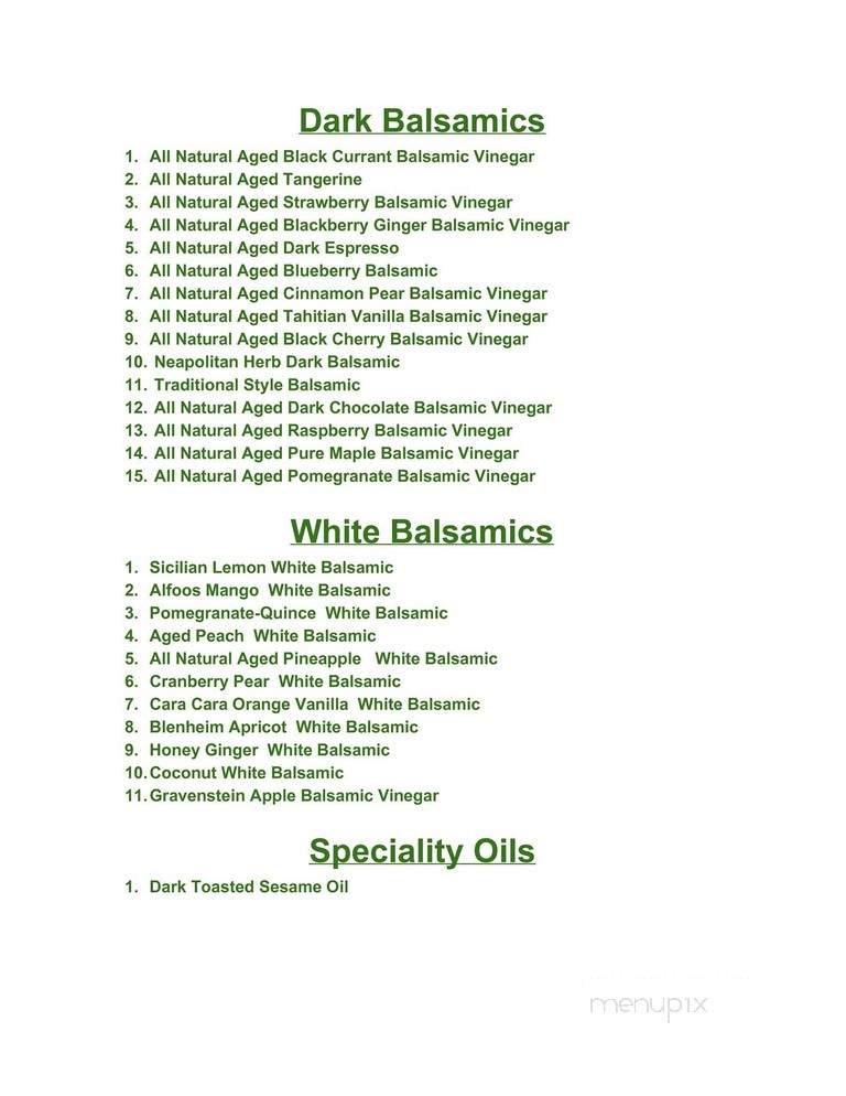 Seven Seas: Spices, Oils, & Teas - Plainfield, CT menu_pic